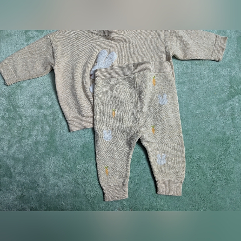 Bunny & Carrot Infant Set 0-3 Month - Picture 2 of 6